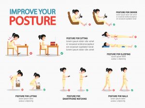 Figure maintaining proper posture some tips 